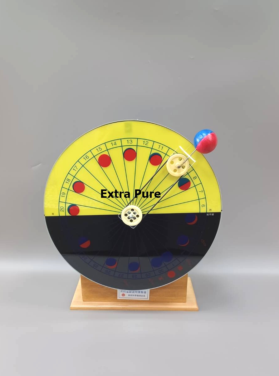 月盈虧說明實驗器