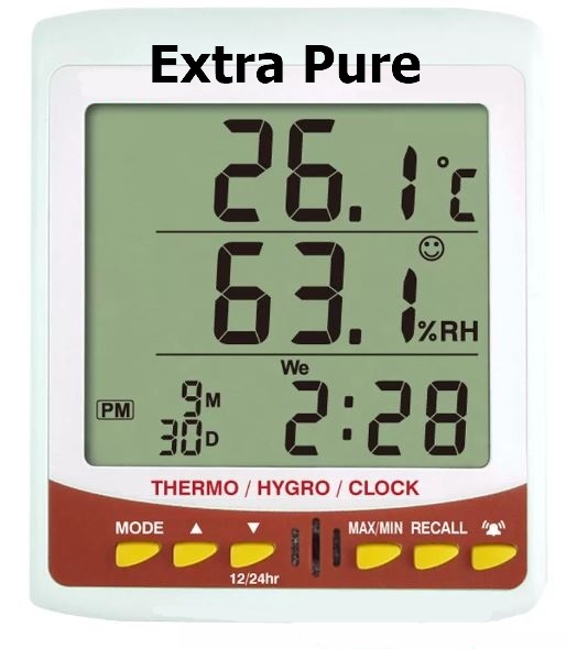 電子式溫濕度計(桌上型)