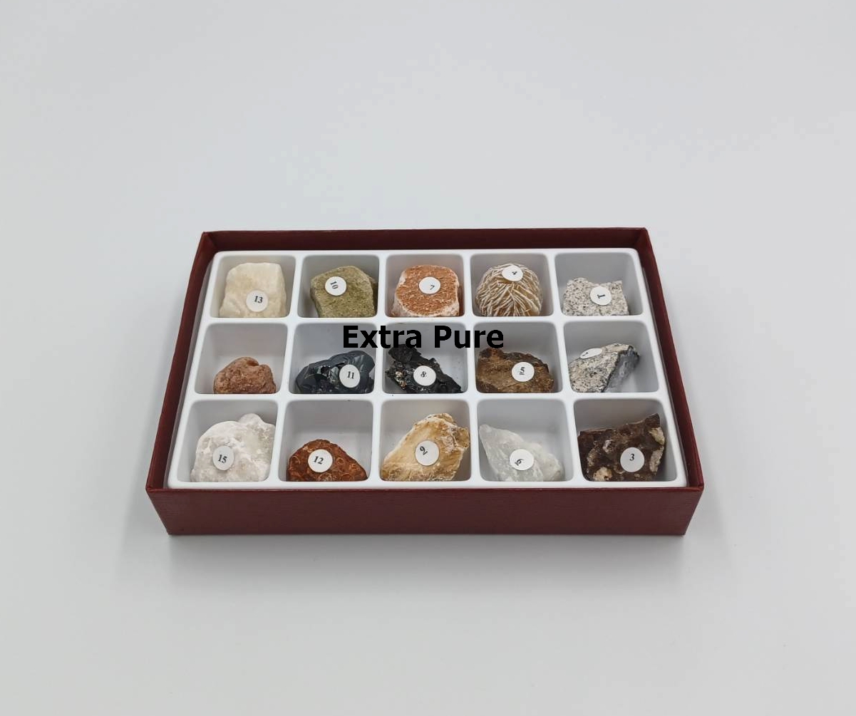 結晶狀態標本組 ( 15件組 )