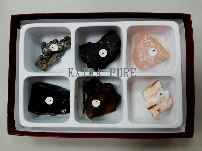 礦物裂面觀察組 ( 6件組 )